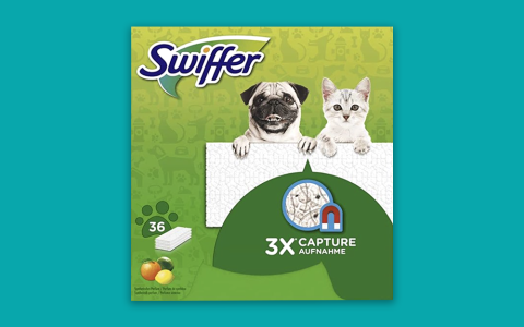 Swiffer stopt met reclames met mopshond en Engelse bulldog!