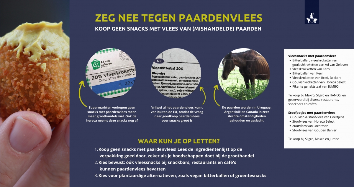 Producten met paardenvlees