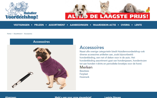 Huisdiervoordeelshop.nl